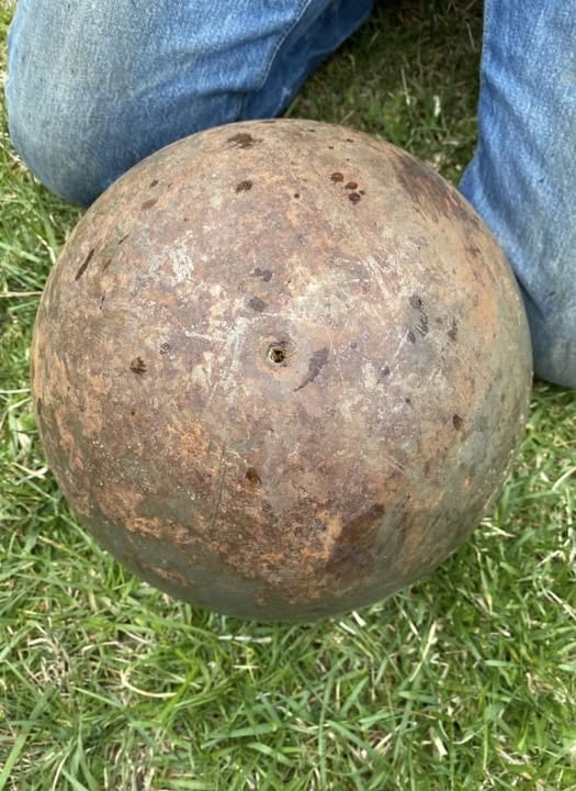 Found a Giant ~150 lb Steel Ball in a Creek — What’s Inside Is Shocking!