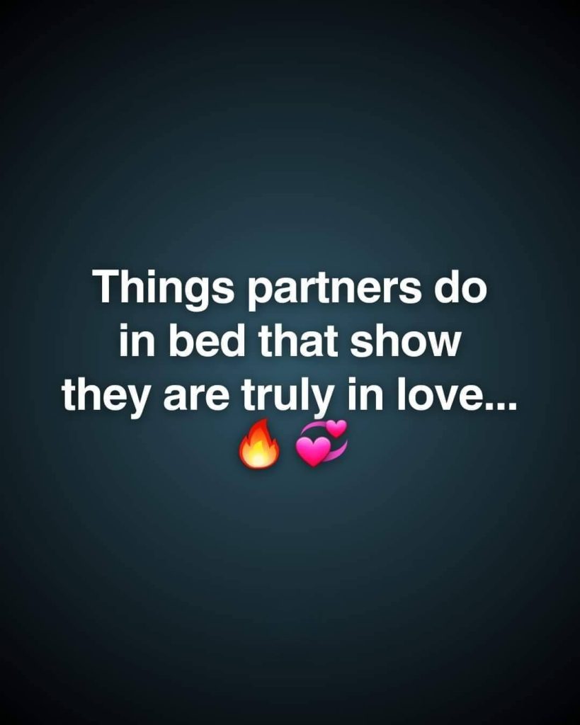 4 Subtle Things Your Partner Does in Bed That Show They’re Truly in Love