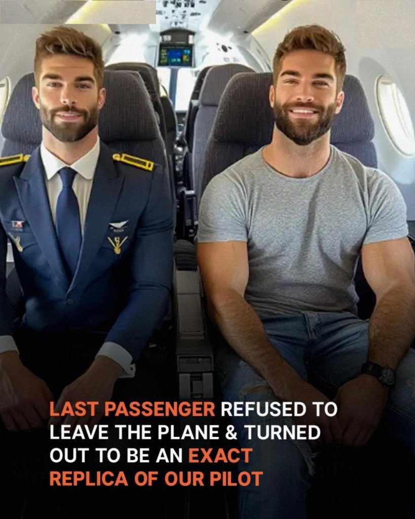 Pilot Looks At Passenger And Is Shocked That He Looks Just Like Him