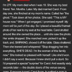 I Placed My Late Mom’s Photo on My Wedding Table – My Stepmom ‘Accidentally’ Knocked It Over