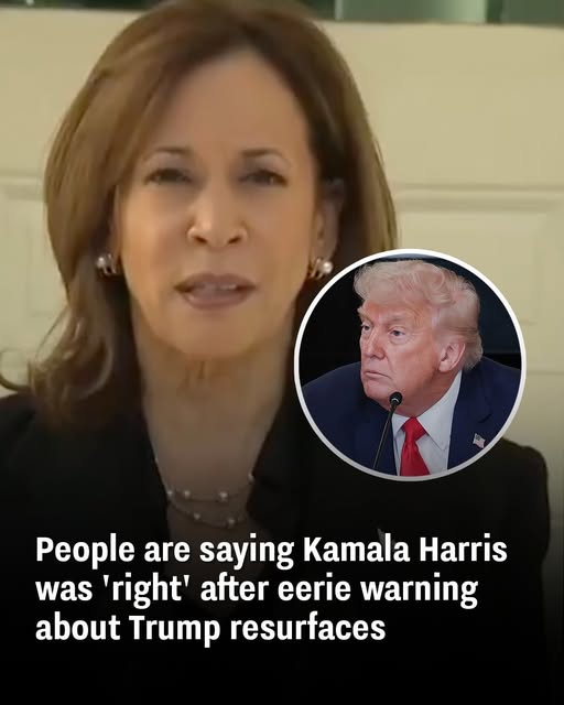 Social Media Erupts After Harris’s Past Comment on Trump Turns Out to Be Spot-On