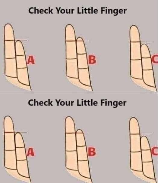 Your little finger reveals beautiful things about your personality
