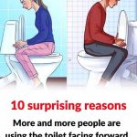 More and more people are using the toilet facing forward, for 10 surprising reasons