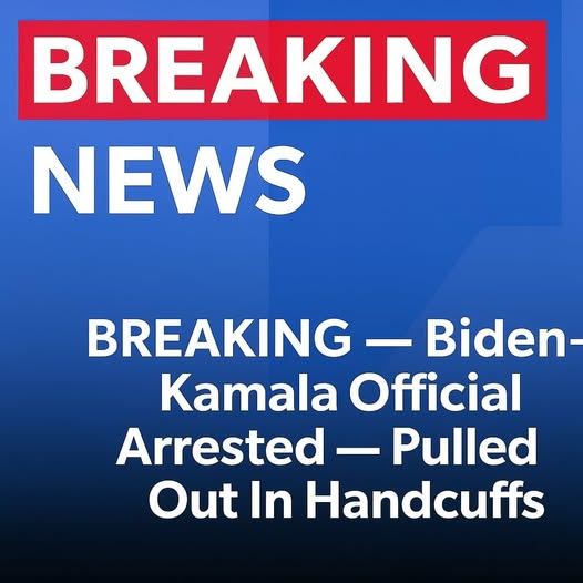 Biden-Kamala Official Arrested — Dragged Out in Handcuffs After Embezzling $657,000