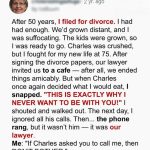 After 50 Years of Marriage, I Filed for Divorce—Then Came the Call That Changed Everything