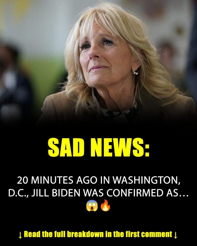 FIRST LADY JILL BIDEN MAKES EMOTIONAL ANNOUNCEMENT
