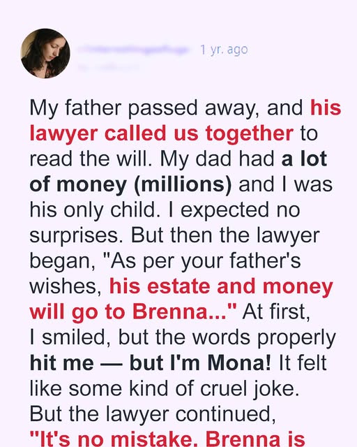 I Planned to Reclaim My Father’s Inheritance That Was Left to a Stranger Until a Family Secret Changed Everything