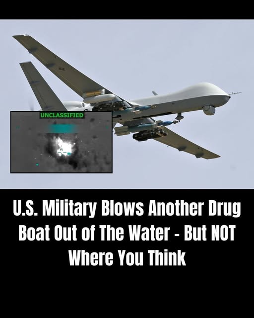 U.S. Military Destroys Another Drug Boat – But In A Much Different Location