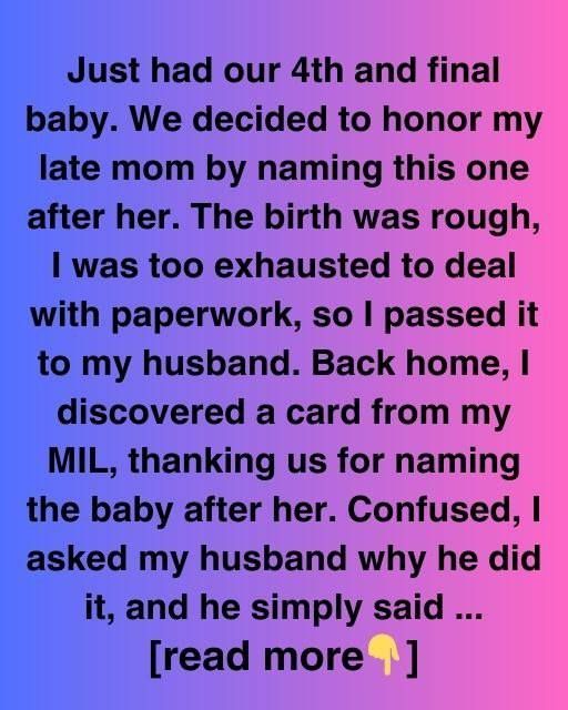 The Name On The Birth Certificate