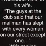The truth behind the wife’s words