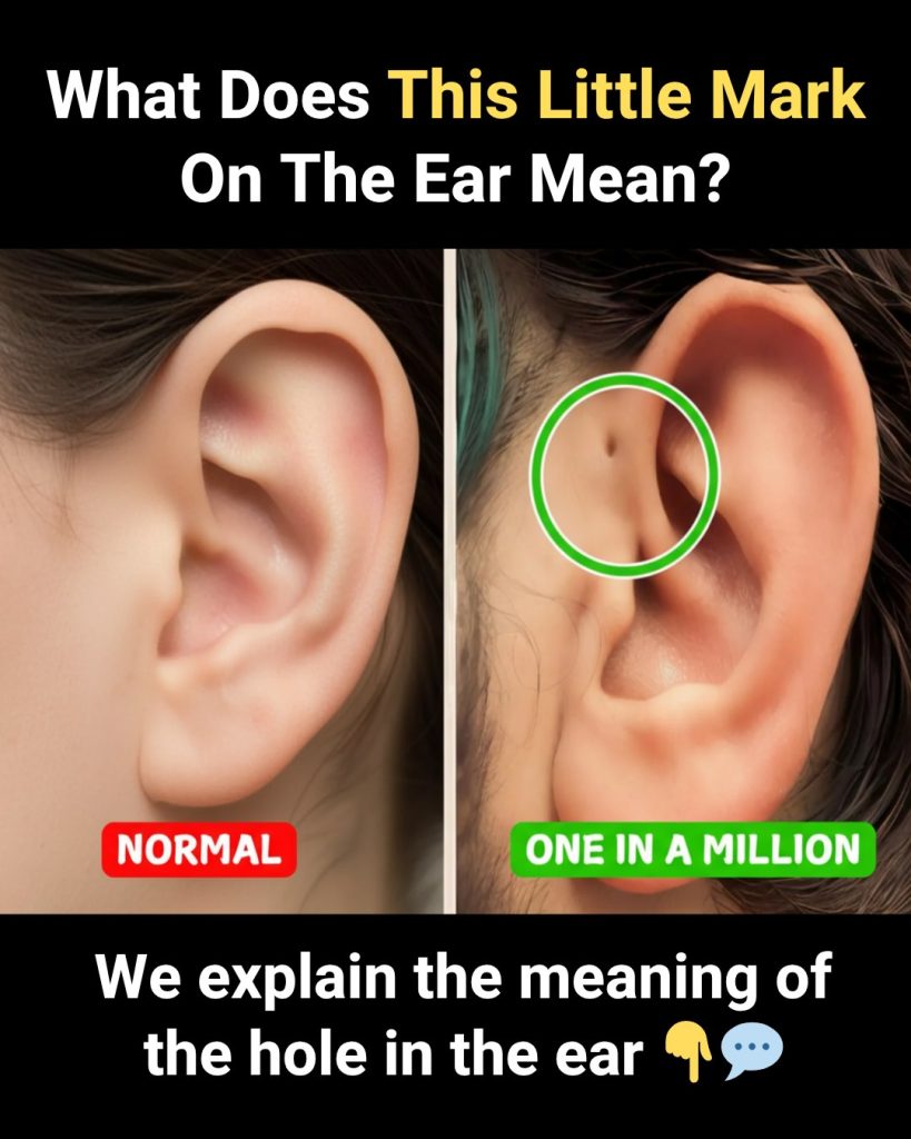 What Does This Little Mark On The Ear Mean?