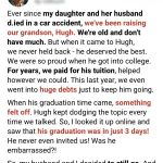 We Spent Our Last Savings For Our Grandson’s Education, But He Didn’t Even Invite Us To His Graduation