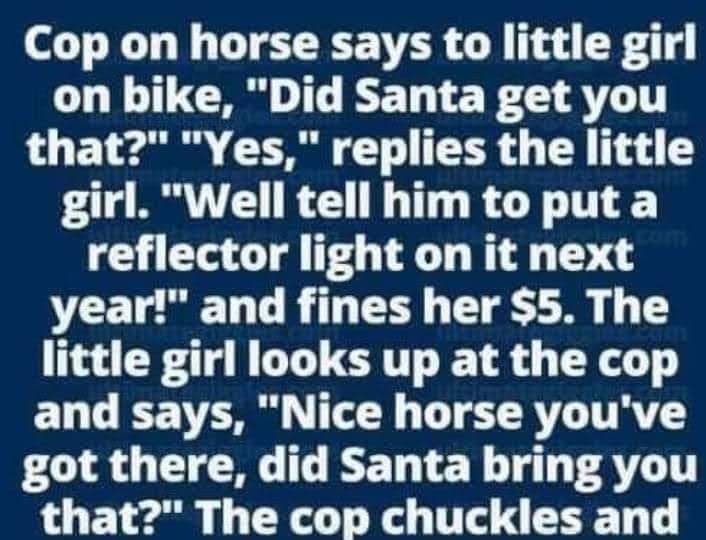 Did Santa get you that?