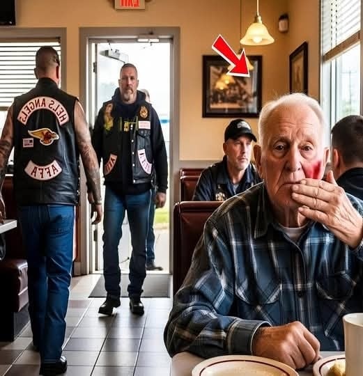 A thief beat up an 81-year-old veteran in a restaurant… just an hour later