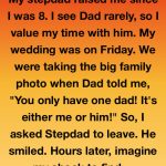 You Only Have One Dad: A Wedding Day Story