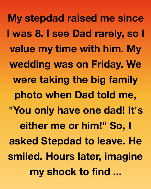 You Only Have One Dad: A Wedding Day Story