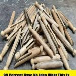 Online users look for answers on old wooden objects that fed clothing to the wind