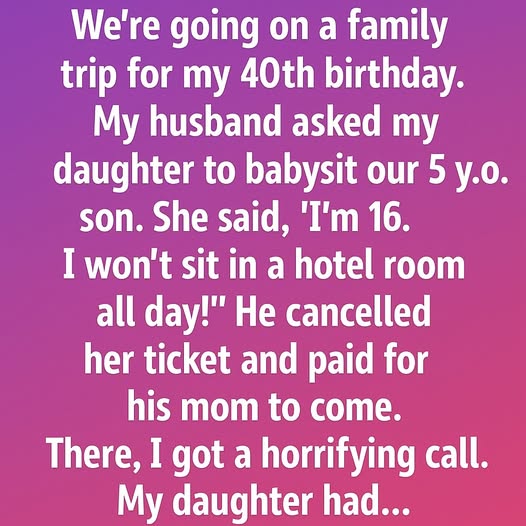 She Was Left Behind from Our Vacation — What Happened Next Opened My Eyes