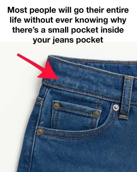 The Secret of the Tiny Pocket in Jeans