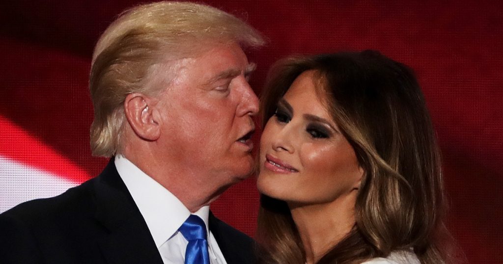 Donald Trump admits Melania loves someone more than him
