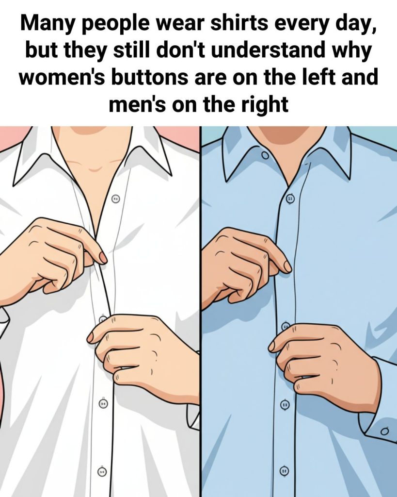 Why Women’s Shirts Button Left and Men’s Button Right: A Hidden Story Woven into Fashion