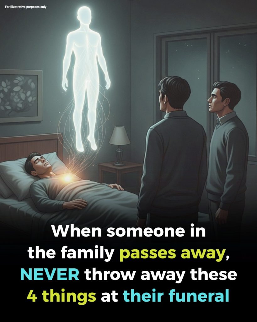 Never Throw Away These Four Items From Their Closet After the Funeral