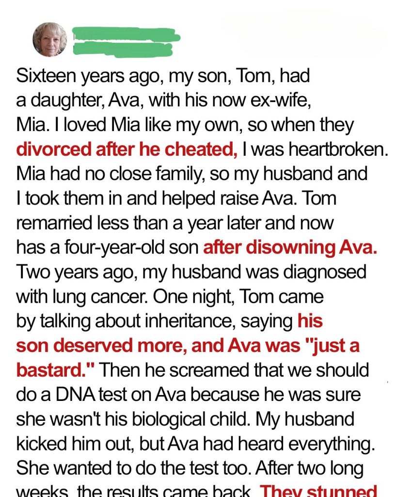 He Disowned His Daughter—16 Years Later, a DNA Test Left Him Speechless