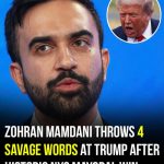 New York’s mayor-elect Zohran Mamdani drops 4 fiery words for Trump