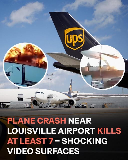 UPS Cargo Plane Crashes Near Louisville — What Witnesses Saw and Officials Confirmed