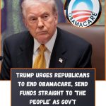 Trump urges Republicans to end Obamacare, send funds straight to ‘the people’ as gov’t shutdown drags on