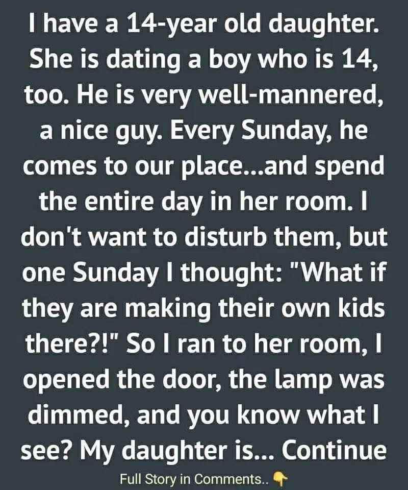 I opened my teenage daughter’s door — and stopped in sh0ck at what she was doing