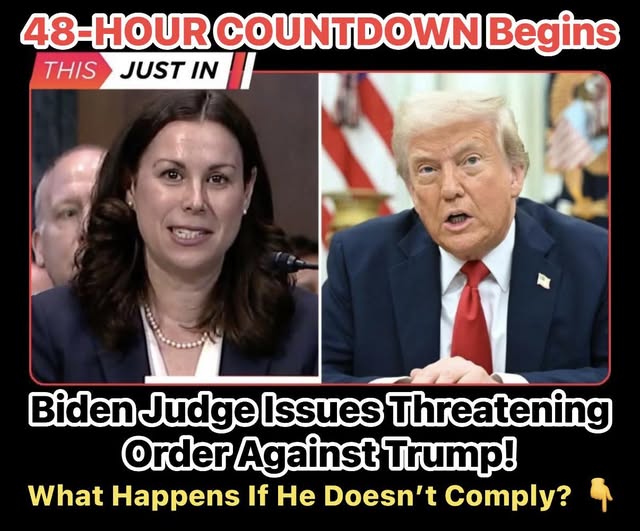 Biden Judge Gives Trump 48-Hour Deadline to Comply With Deranged Order — OR ELSE