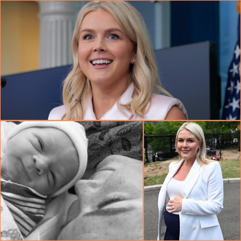 THE PODIUM GOES PINK! — WHITE HOUSE CELEBRATES AS KAROLINE LEAVITT WELCOMES BABY #2! TRUMP AND VANCE SET TO GUEST HOST PRESS BRIEFINGS!