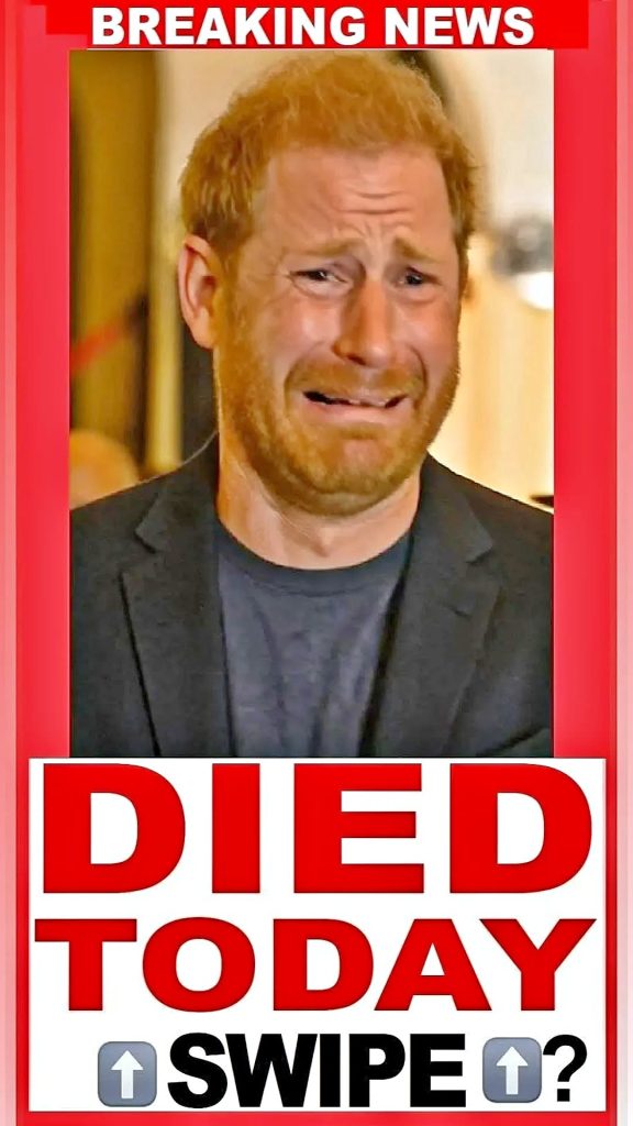With a heavy heart, Prince Harry has announced….